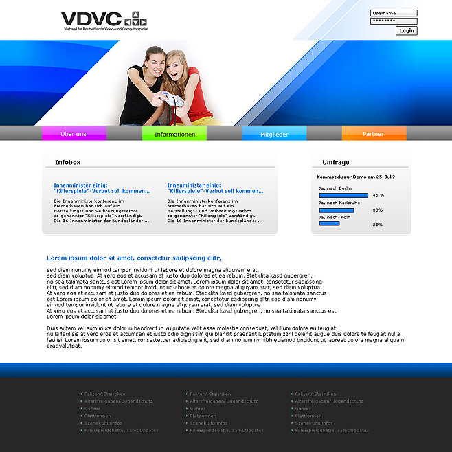 VDVC Webseite